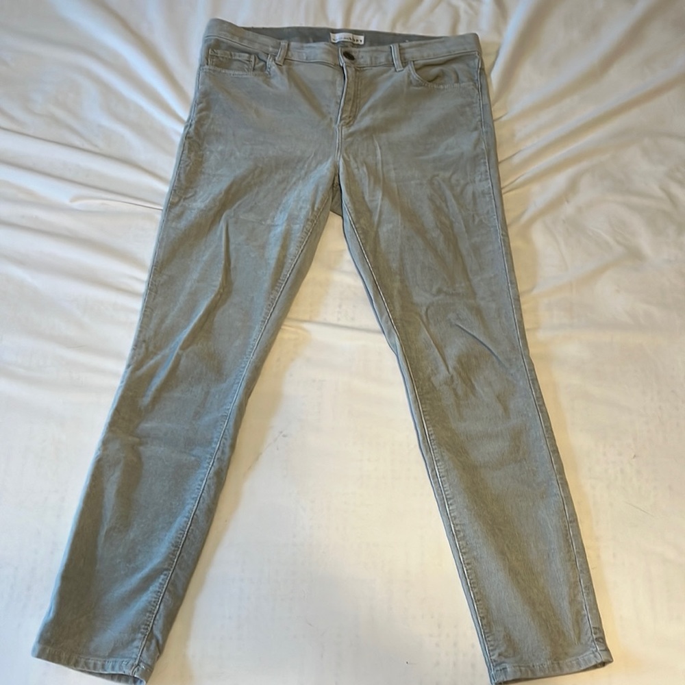 LOFT “made and loved” super soft grey cords